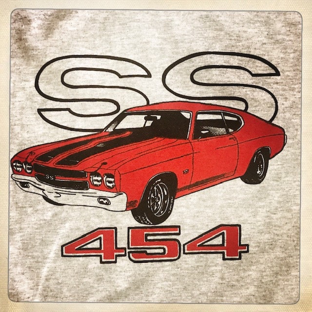 Chevy Muscle Chevelle Ss Adult Long Sleeve T-Shirt Chevy Muscle Chevelle Ss Adult Long Sleeve T-Shirt