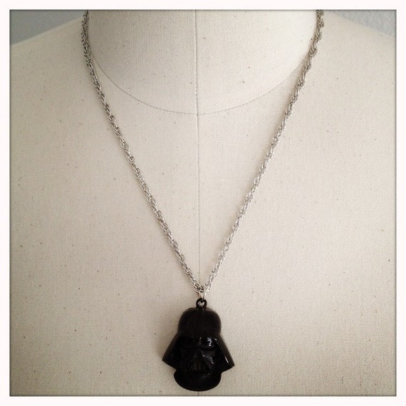 DARTH VADER - Authentic NOS Vintage 70s Star Wars Necklace - Etsy