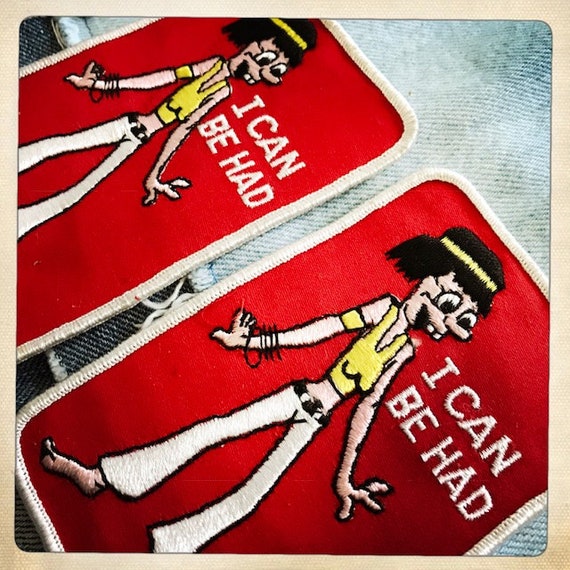 I Can Be Had – Rectangular Patch Authentic Vintag… - image 10