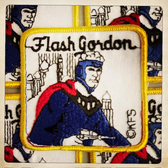 FLASH GORDON! – Embroidered Patch Authentic Vinta… - image 6