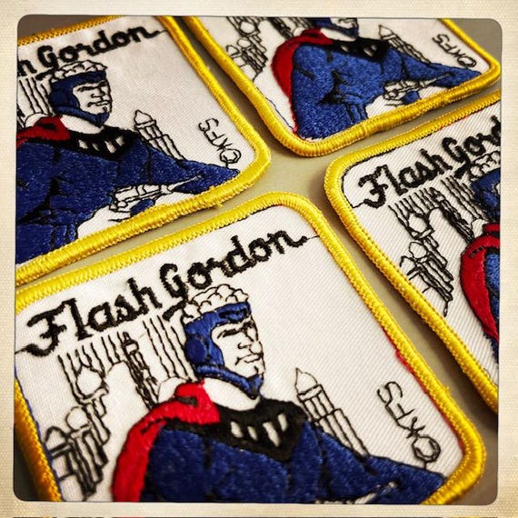 FLASH GORDON! – Embroidered Patch Authentic Vinta… - image 4