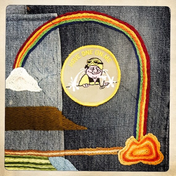 Have One on Me Drinking Patch Authentic Vintage 6… - image 4