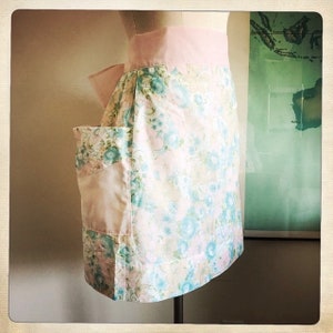 CLASSIC Pastel Palette Vintage NOS 60s 70s APRON Mint Condition – 50s 60s Housewife