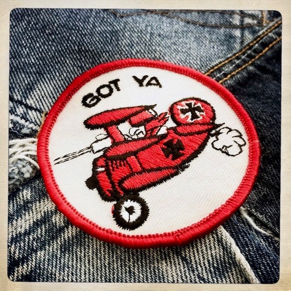 CURSES! – RED BARON Flying Plane Patch Authentic … - image 7