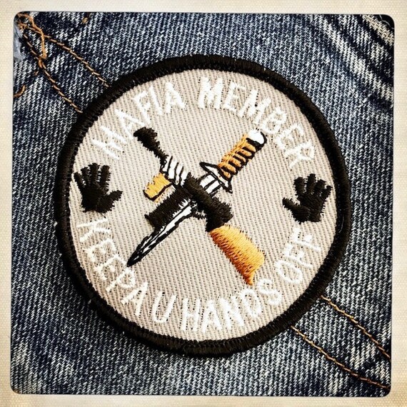 MAFIA MEMBER Keeps U Hands Off – Round Patch Auth… - image 6