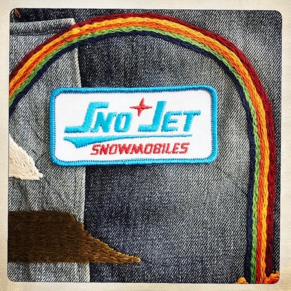 SNO+JET – Rectangular Patch Authentic Vintage 60s… - image 8