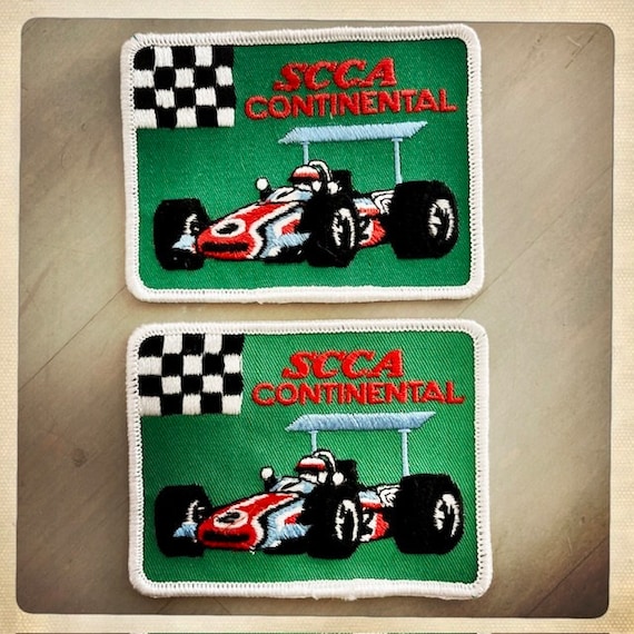 SCCA CONTINENTAL – Rectangle Patch Authentic Vint… - image 2