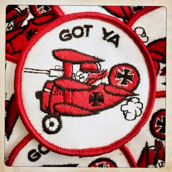 CURSES! – RED BARON Flying Plane Patch Authentic … - image 6