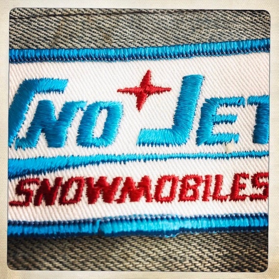 SNO+JET – Rectangular Patch Authentic Vintage 60s… - image 7