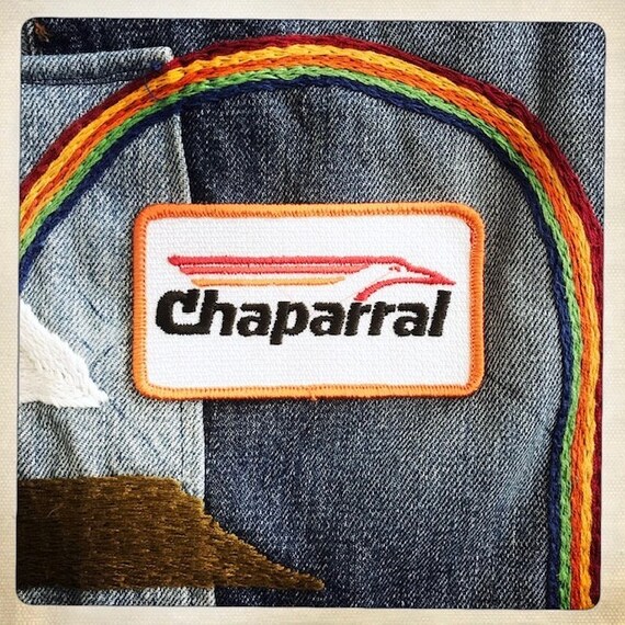 CHAPARRAL – Rectangular Patch Authentic Vintage 6… - image 5