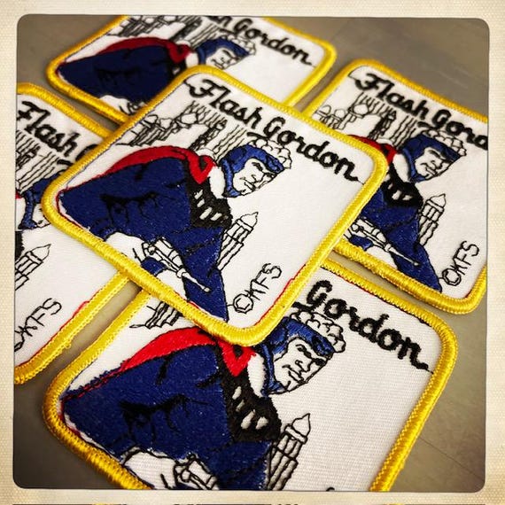 FLASH GORDON! – Embroidered Patch Authentic Vinta… - image 8