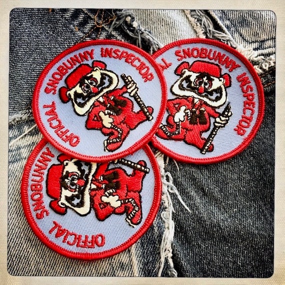 FUNNY! – 'SNOWBUNNY INSPECTOR' Round Patch Authen… - image 8