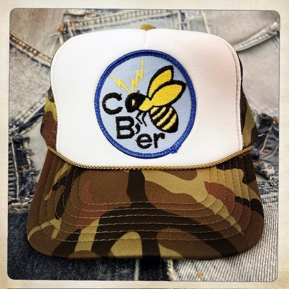 BUZZ! Vintage 70s Limited Edition 'cb'er!' CB Radio Patch Stitched