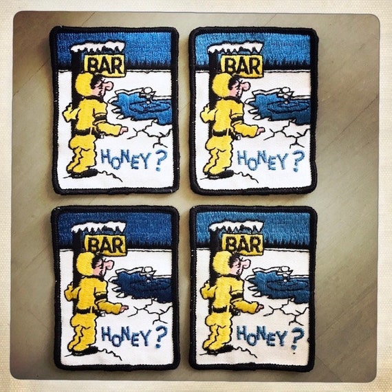 BAR / HONEY? – Rectangle ICEBREAKER Patch Authent… - image 3