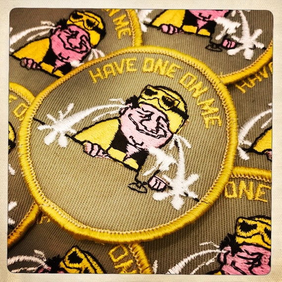 Have One on Me Drinking Patch Authentic Vintage 6… - image 6