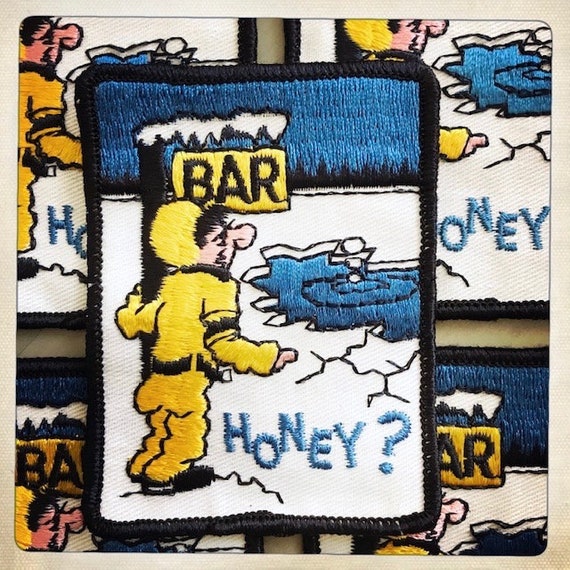 BAR / HONEY? – Rectangle ICEBREAKER Patch Authent… - image 1