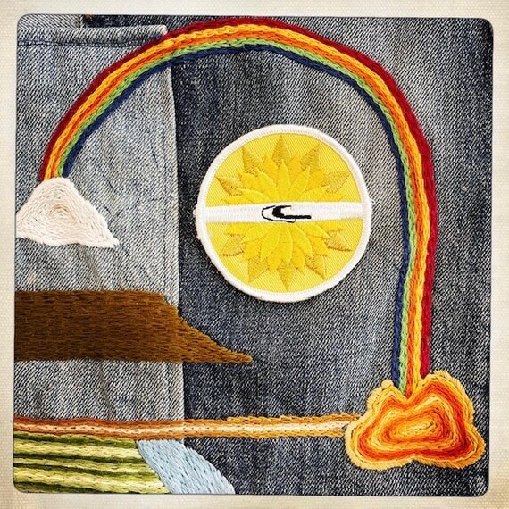 O'NEILL SUNBURST - Round Patch Authentic Vintage … - image 3