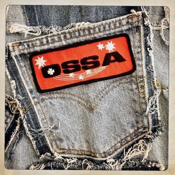 OSSA Motorcycles – Rectangle LOGO Patch Authentic… - image 5