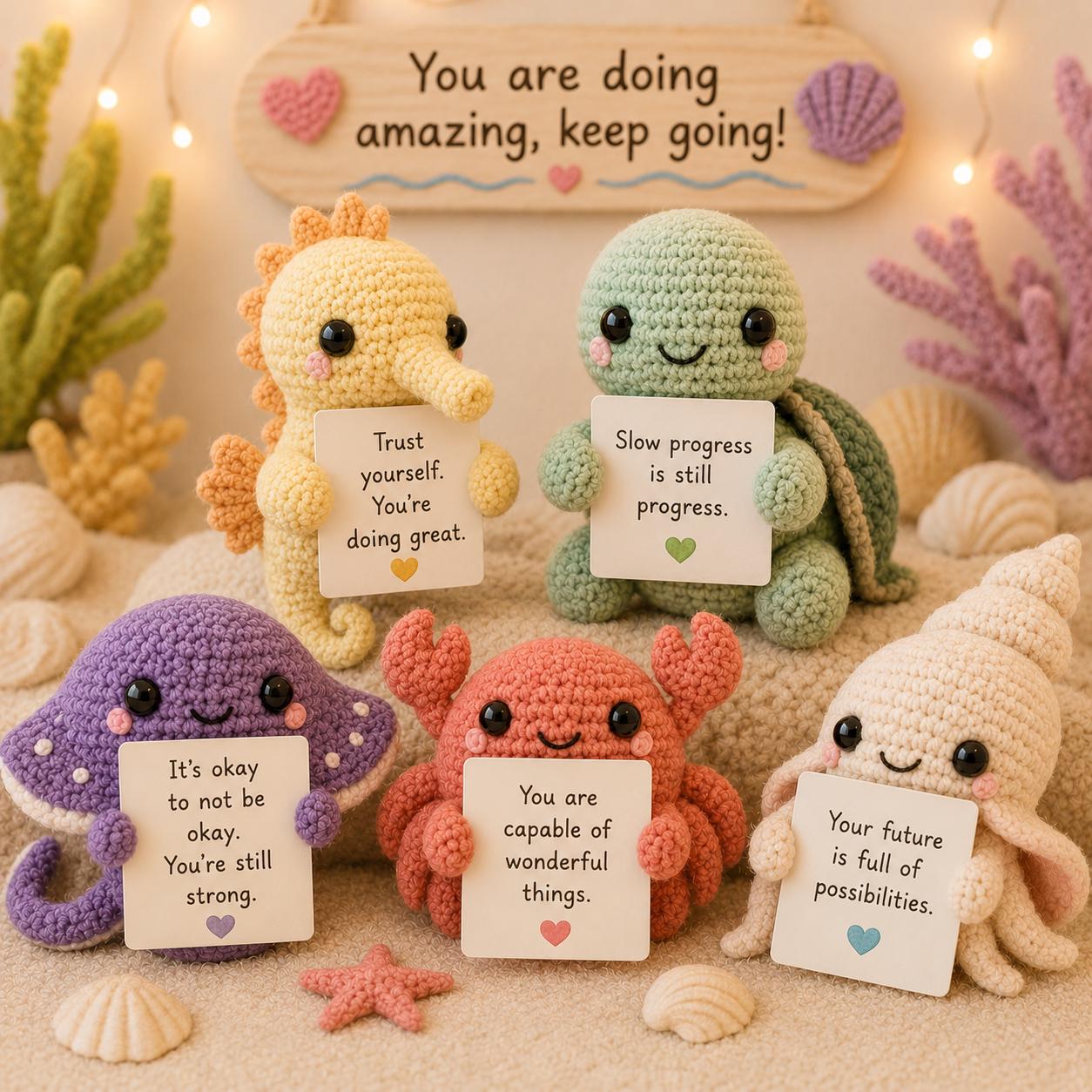 5-in-1 Emotional Support Sea Animals Bundle