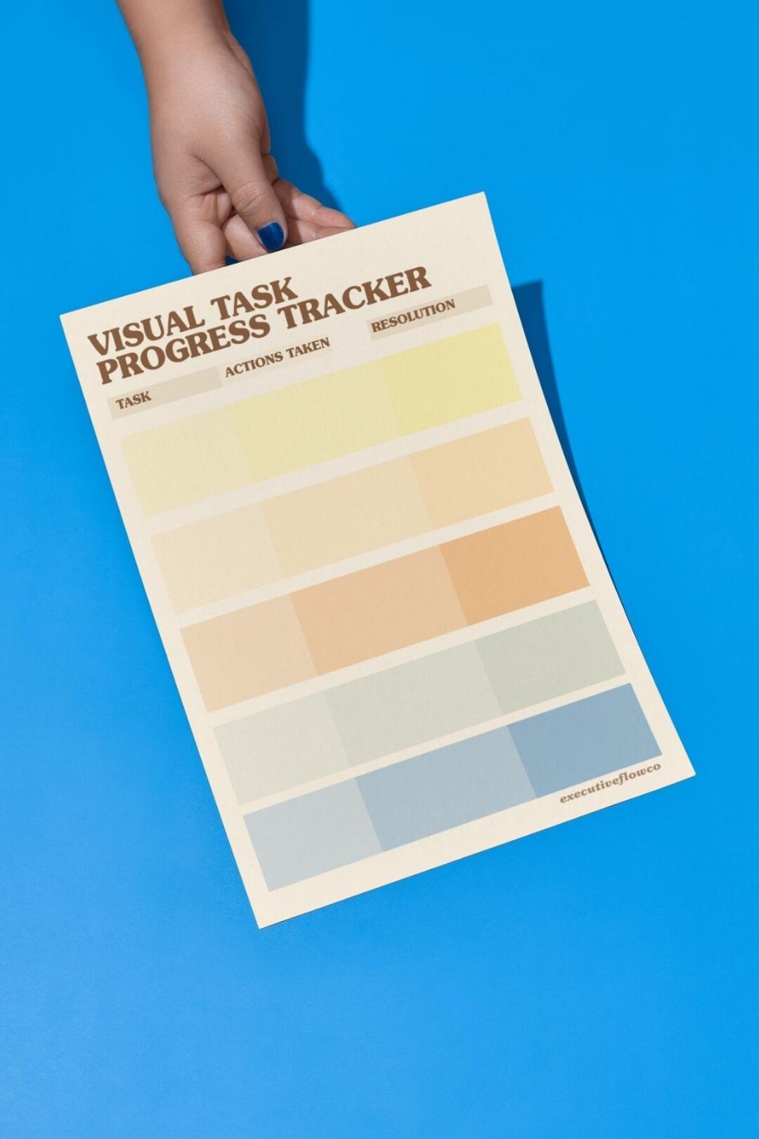Taskings List Color Coded ADHD Receptionist Task Tracker | Color Coded Progress Sheet (PDF) - Etsy