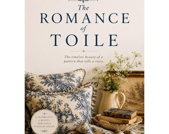Toile de Jouy Ebook | French Country Decor, Romantischer Cottage Style Guide (Digitaler Download)