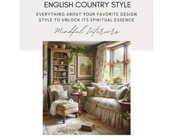 Einrichtungsführer für Innenräume auf dem Land | Gemütliches Cottage Dekor, Mindful Design (PDF Download)