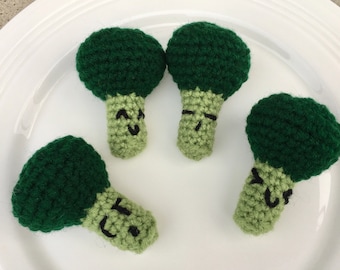 Amigurumi Broccoli Play Food Crochet Pattern - PATTERN ONLY