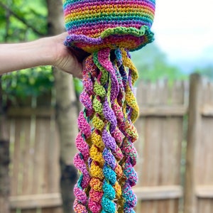 Rainbow the Amigurumi Jellyfish Crochet Pattern PATTERN ONLY Stuffed Plush Toy image 4