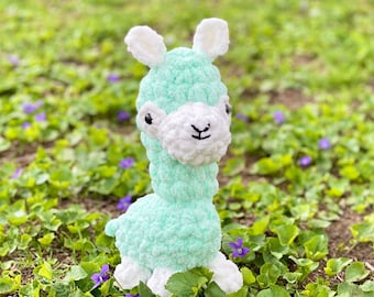 Amigurumi Kawaii Alpaca Crochet Pattern - PATTERN ONLY