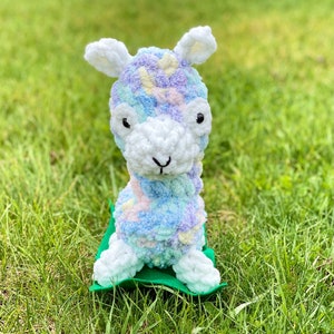 Amigurumi Kawaii Alpaca Crochet Pattern PATTERN ONLY image 10