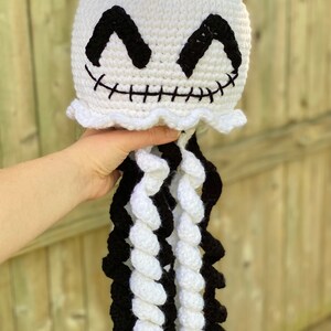 Halloween Amigurumi Jellyfish Jack the Jelly Lantern Crochet Pattern PATTERN ONLY Stuffed Animal / Plush / Plushie image 3