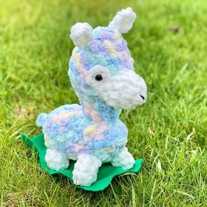 Amigurumi Kawaii Alpaca Crochet Pattern PATTERN ONLY image 7