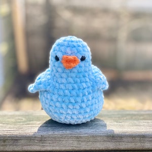 Sweet Spring Birds Amigurumi Crochet Pattern PATTERN ONLY Instant Download image 5