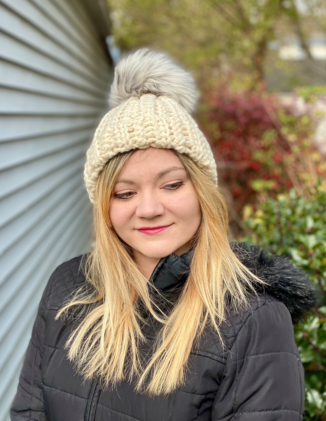 Easy One Hour Chunky Beanie Crochet Pattern - PATTERN ONLY - Instant ...