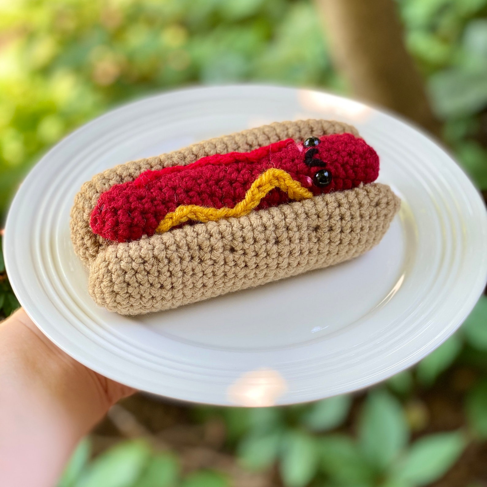 Amigurumi Hot Dog Crochet Pattern PATTERN ONLY Instant Etsy