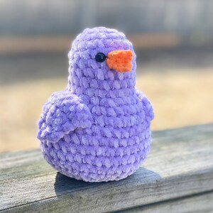 Sweet Spring Birds Amigurumi Crochet Pattern PATTERN ONLY Instant Download image 6
