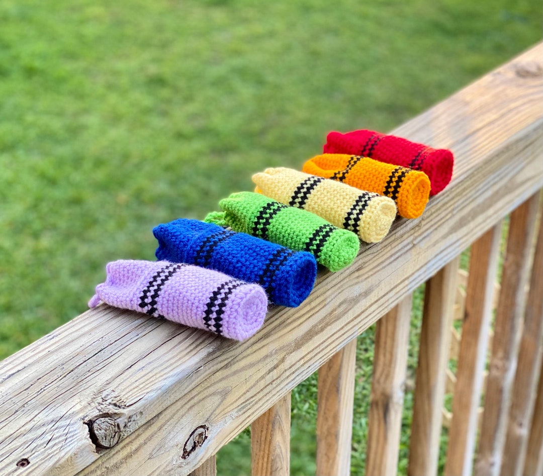 Crayon Cozy / Pouch Crochet Pattern - PATTERN ONLY - Back to School ...