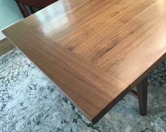 Walnut Dining Table: 48" Wide By 108" Long
