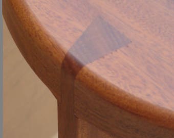 Don't Sell That Cow: Mahogany Dovetail Milking Stool