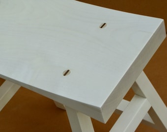 Butterfly Stool: Silver Maple (Bleached)