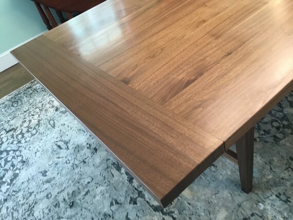 Walnut Dining Table 48 Wide by 108 Long Etsy Ireland