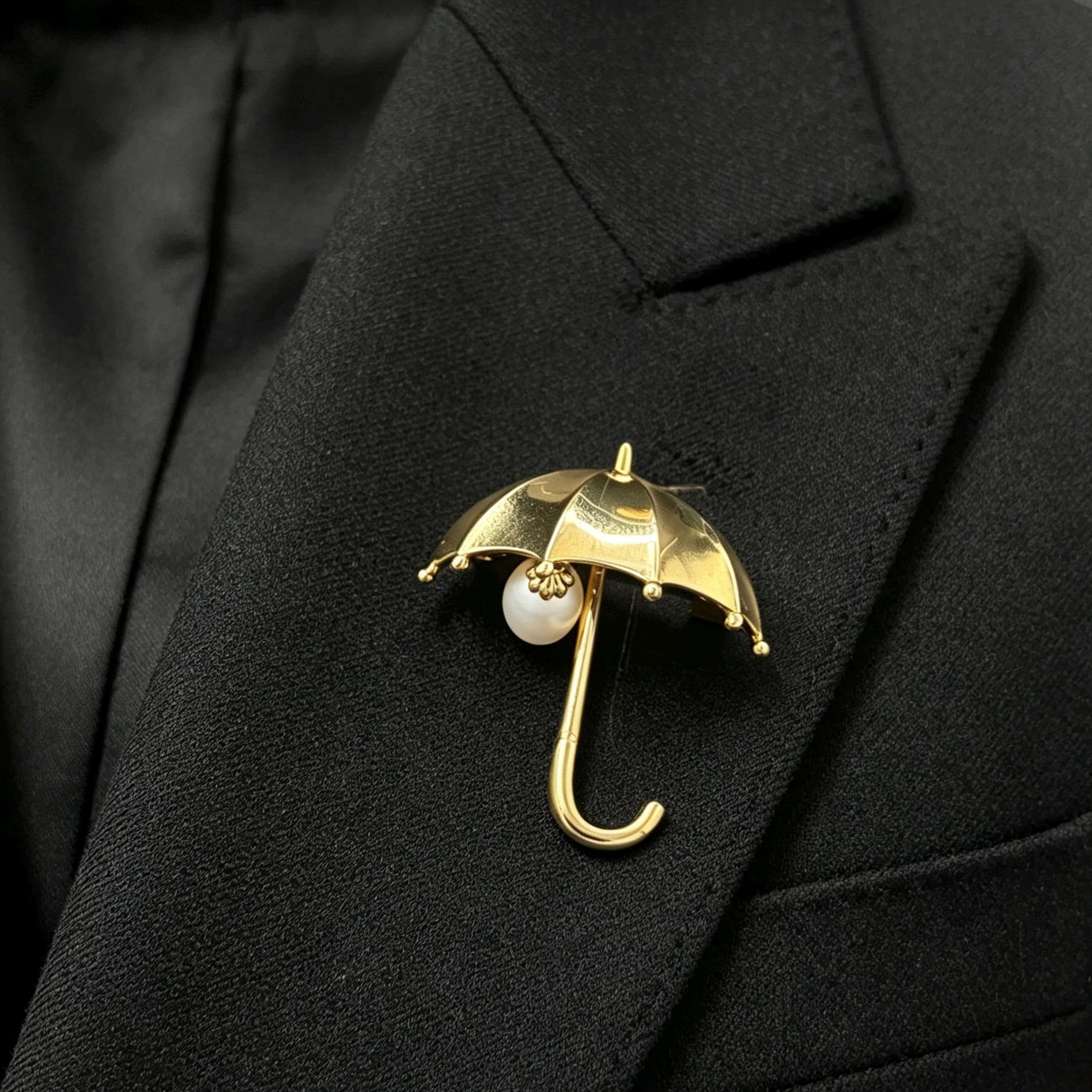 Rainy Day Brooch - Etsy