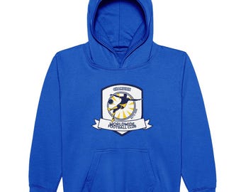 Kids Football Club Hoodie: Champion Weltweit Grafik-Druck