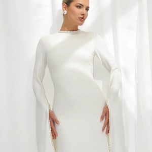 sachin and babi light blue dress Law of Attraction Black Bardot Draped Split Maxi Dress – Club L London