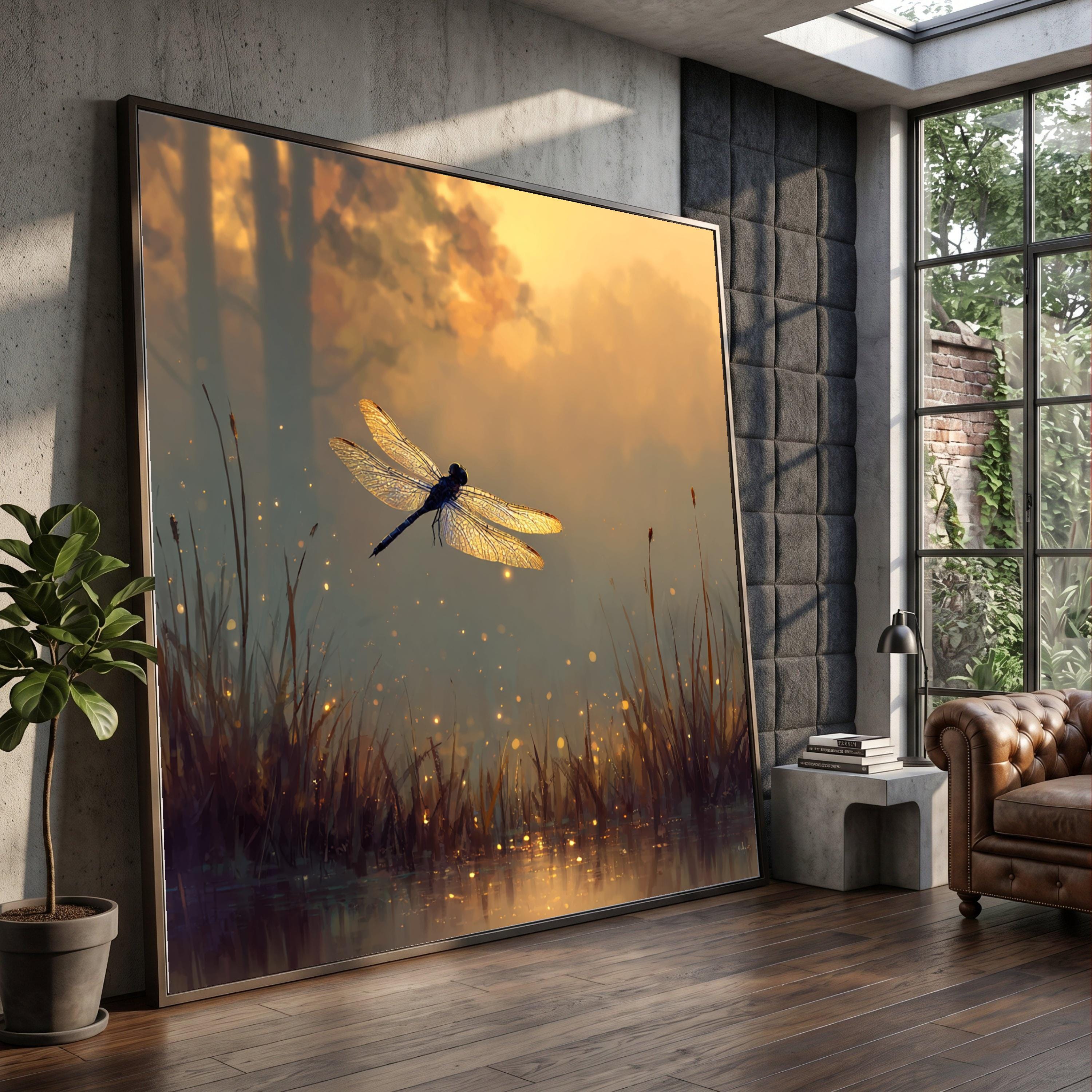 Large Canvas Light Flying Birds - Etsy