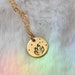 see more listings in the dainty disc necklaces section