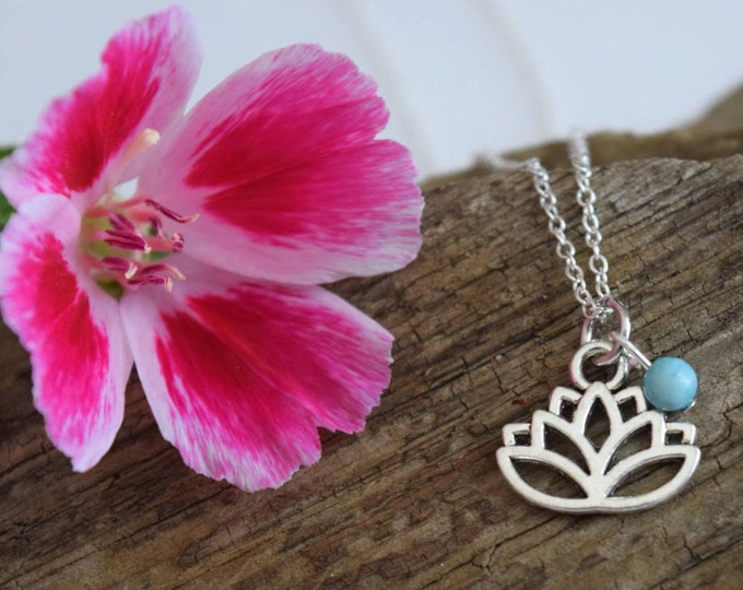Zen Lotus Flower Anklet Ankle Bracelet Lotus Charm Charm Etsy