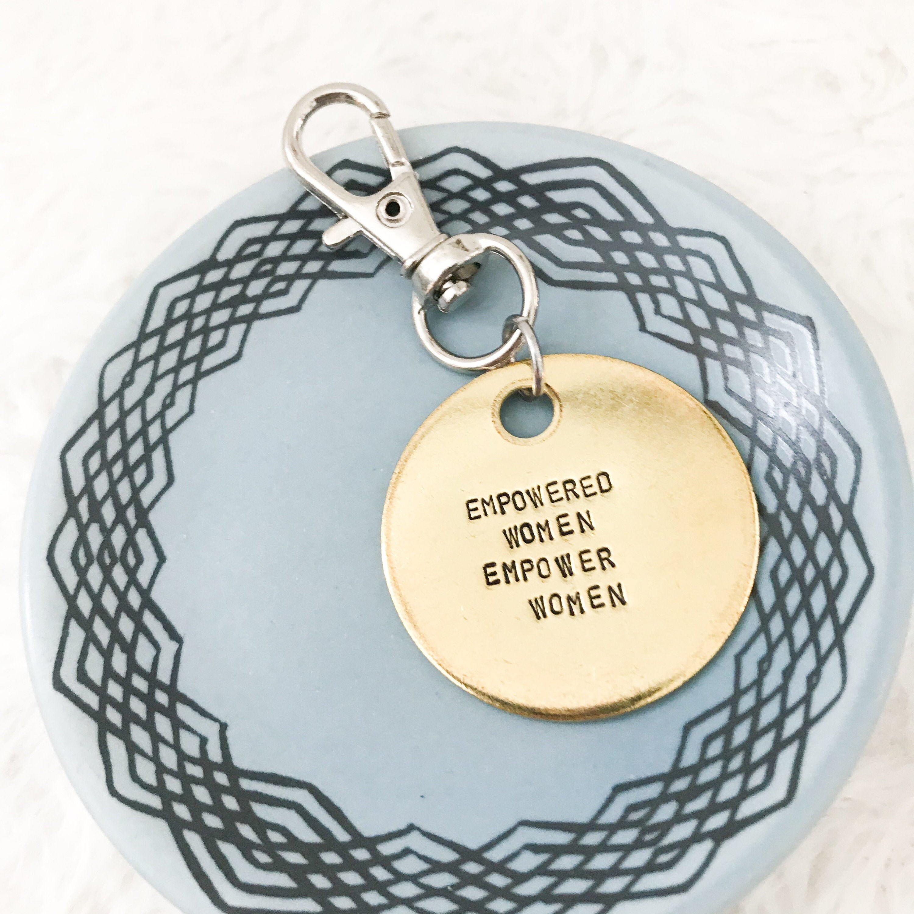 Empowered Women Empower Women Key Chain Purse Clip Hand - Etsy