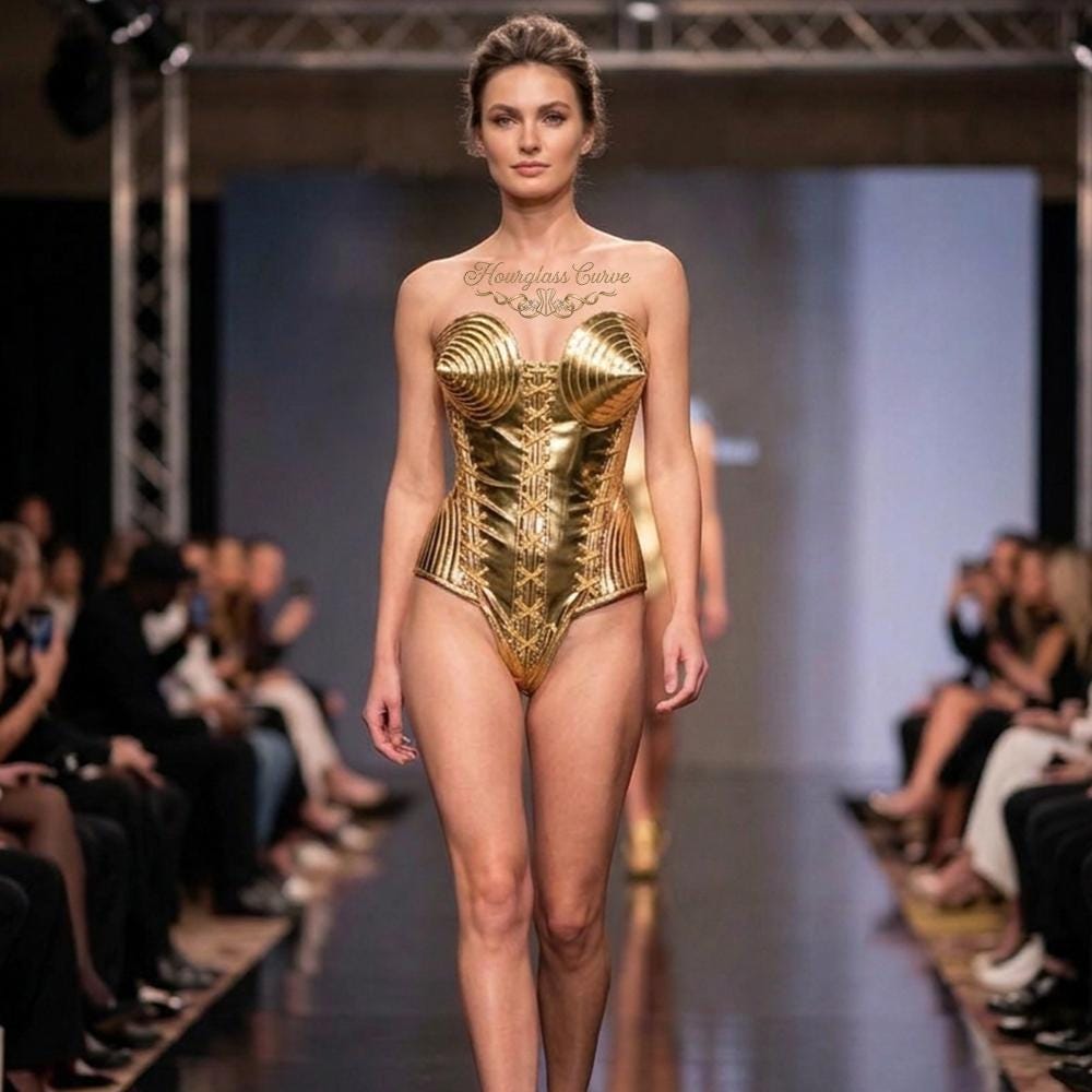 gold latex dress Golden Bodycon Corset Beaded Homecoming Dress