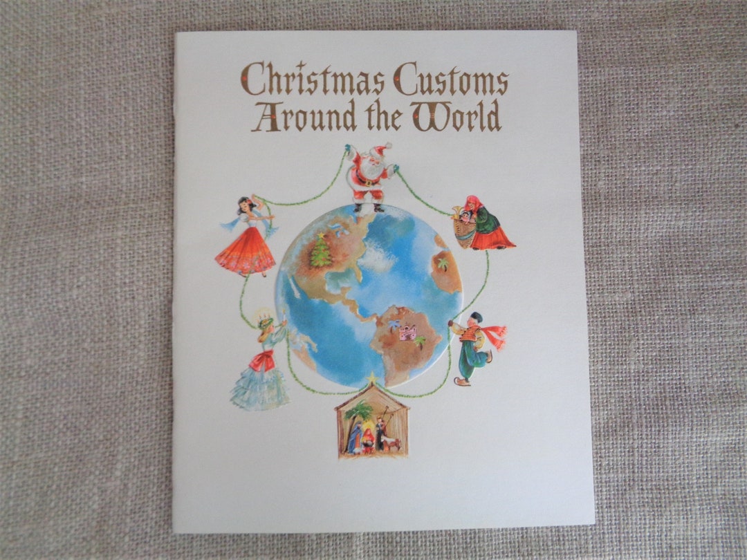 Christmas Customs Around the World Booklet Hallmark 1960s Etsy